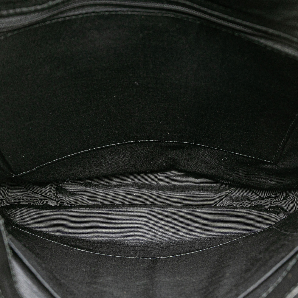 Pre-Loved Burberry Nova Check Trimmed Leather Handbag - Picture 4 of 12